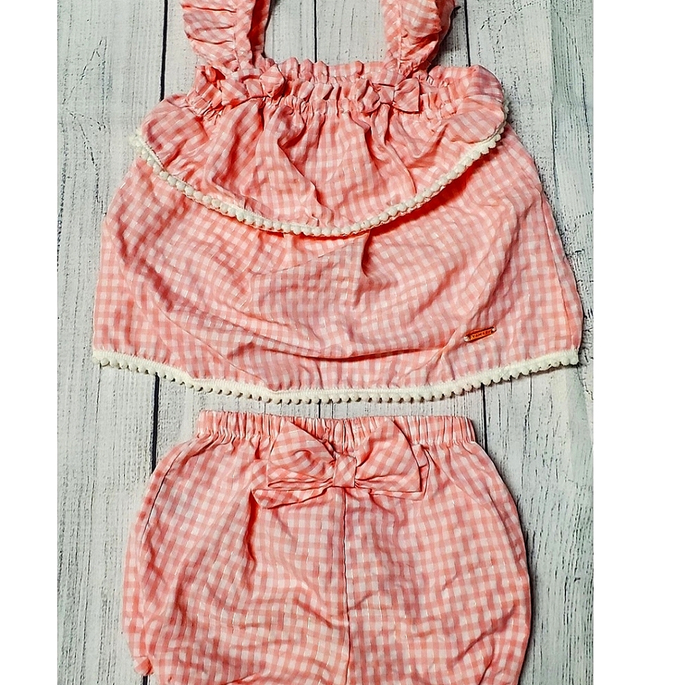 TAHARI BABY ROMPER OUTFIT